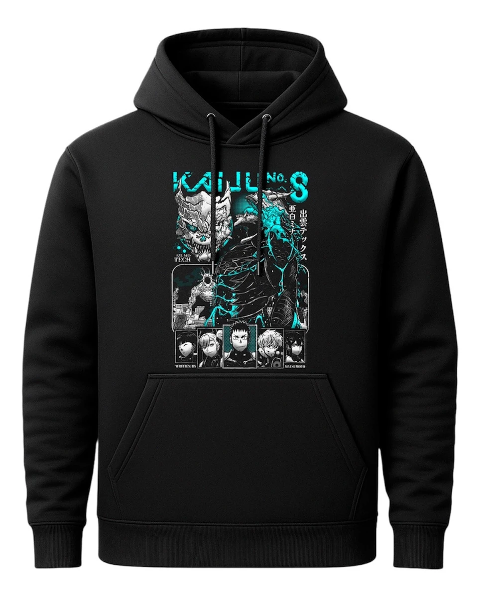 Canguro Con Capucha Kaiju No. 8 Mundogeek