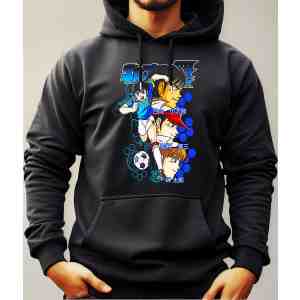 Buzo Canguro Con Capucha Anime Super Campeones Mundogeek