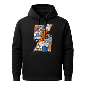 Canguro Con Capucha Goku Y Vegeta Dragon Ball Mundogeek
