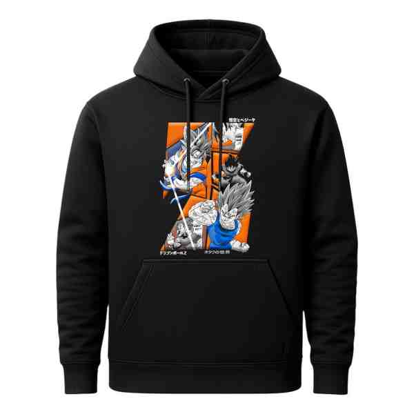 Canguro Con Capucha Goku Y Vegeta Dragon Ball Mundogeek