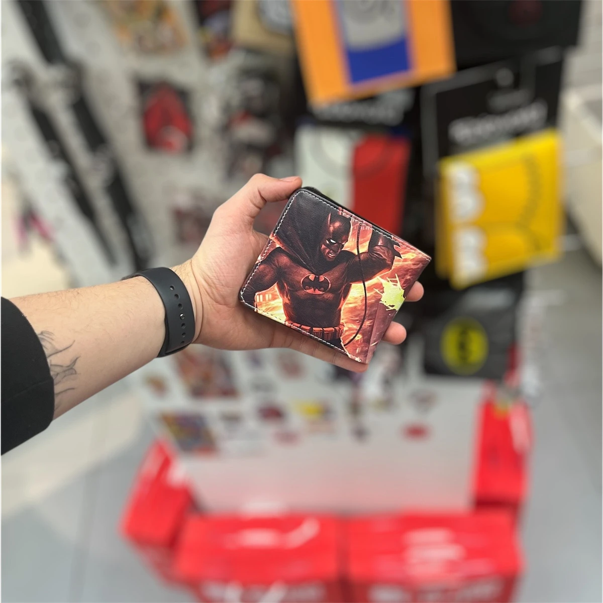 Billetera Eco Cuero Batman 21x9cm Mundogeek - Imagen 2