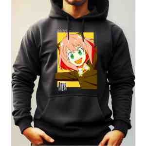 Buzo Canguro Anime Con Capucha Anya Spy X Family Mundogeek