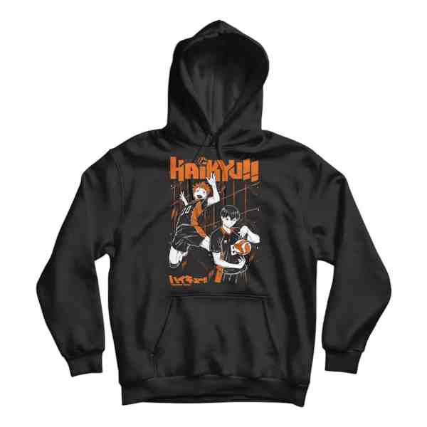 Canguro Con Capucha Haikyuu Hinata Kageyama Mundogeek