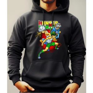 Buzo Canguro Con Capucha Anime Hunter X Hunter Mundogeek