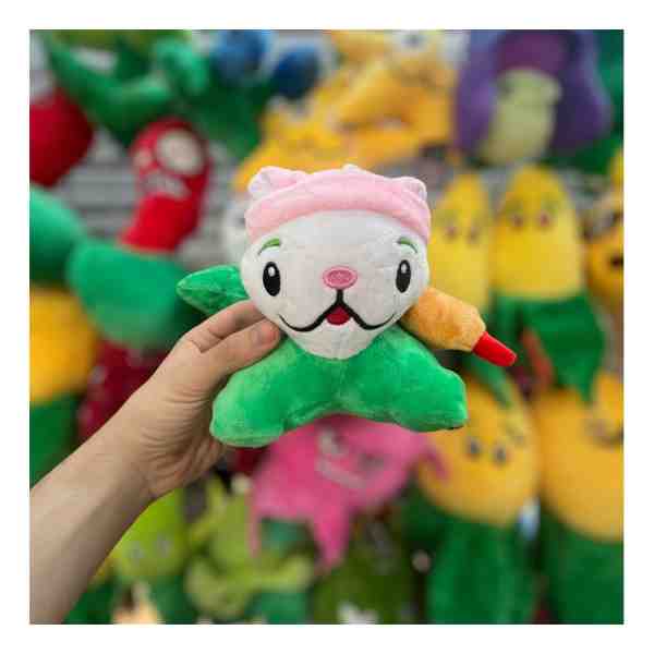 Peluche Planta Rabo De Gato Plantas Vs Zombies ( Mediano ) - Imagen 2