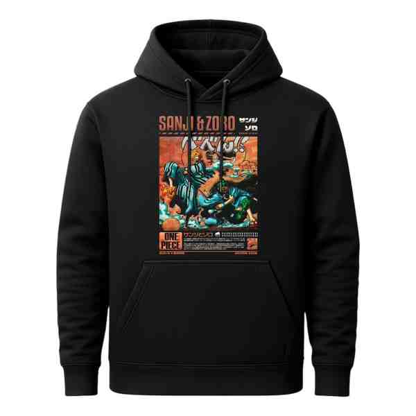 Canguro Con Capucha Anime Sanji Y Zoro One Piece Mundogeek