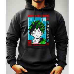 Buzo Canguro Con Capucha Anime Deku Boku No Hero