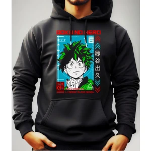 Buzo Canguro Con Capucha Anime Deku Boku No Hero