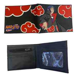 Billetera Itachi Akatsuki (naruto) 21x9cm Mundogeek