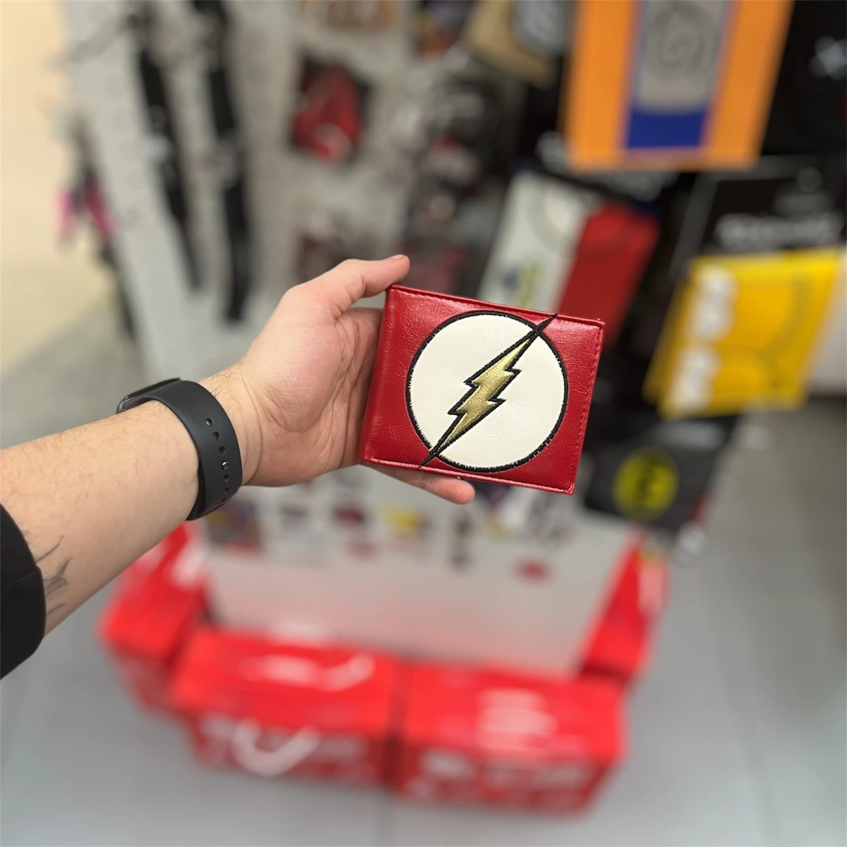 Billetera Flash Dc Comics 21x9cm Mundogeek - Imagen 2