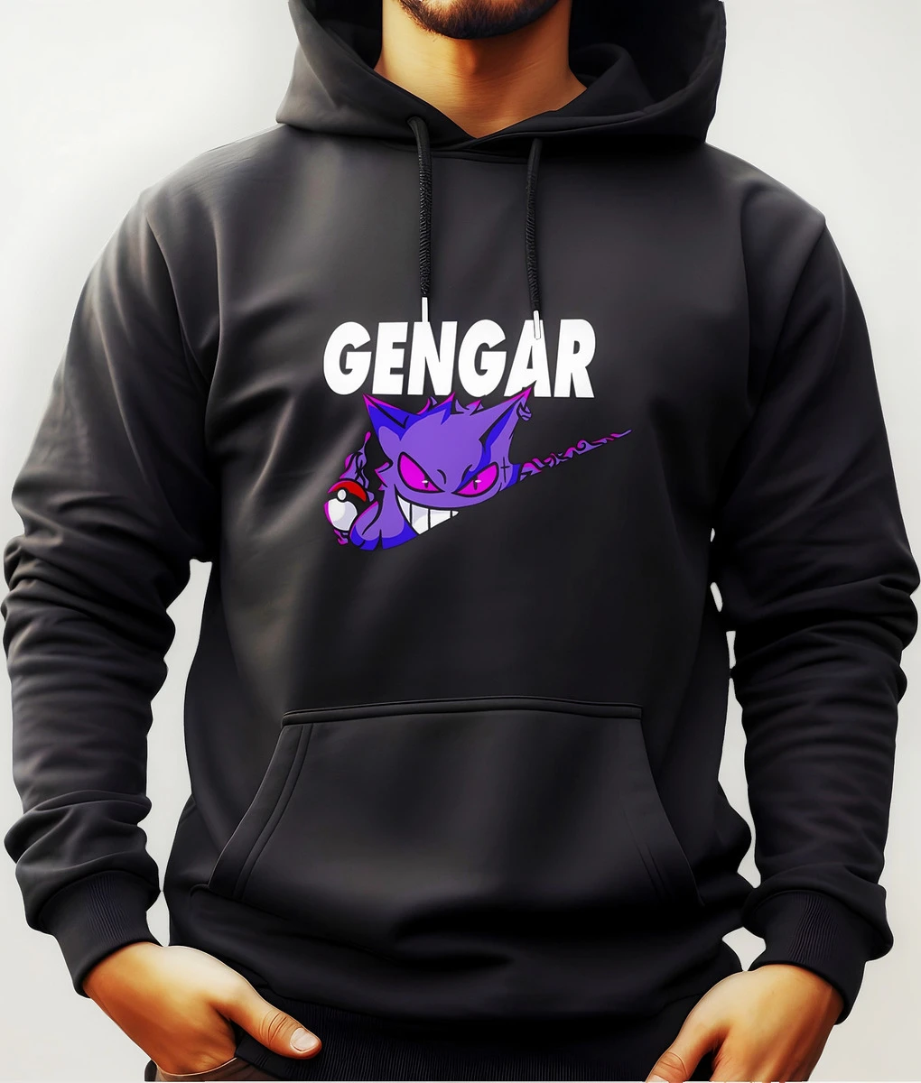 Buzo Canguro Con Capucha Anime Gengar Mundogeek