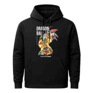 Canguro Con Capucha Anime Collage Dragon Ball Mundogeek