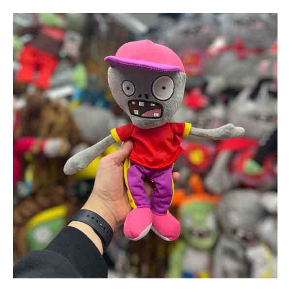 Peluche Mediano Zombie Con Gorro 32cm ( Plantas Vs Zombies ) - Imagen 2