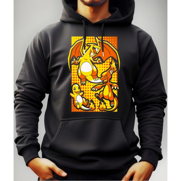 Canguro C/capucha Anime Pokemon Estampados Varios Mundogeek - Imagen 4
