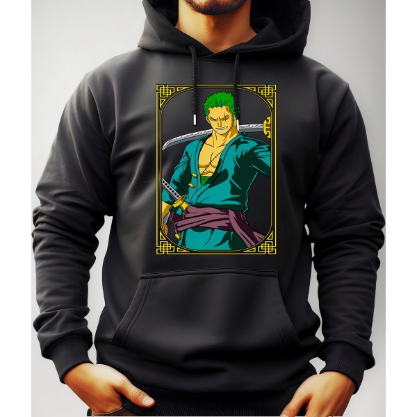 Canguro Con Capucha Anime Zoro One Piece Mundogeek