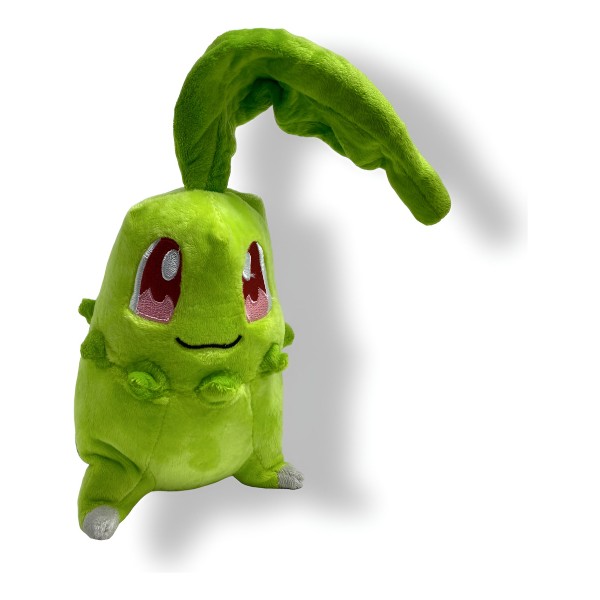 Peluche Muñeco Figura Chikorita Pokemon Anime 23cm