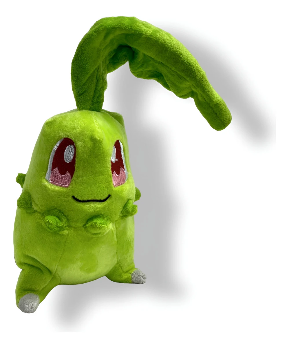 Peluche Muñeco Figura Chikorita Pokemon Anime 23cm