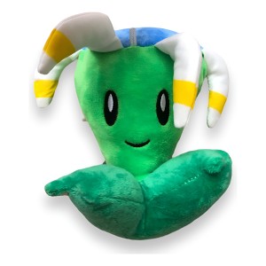 Peluche Mediano Lanza Boomerang 16cm Plantas Vs Zombiies