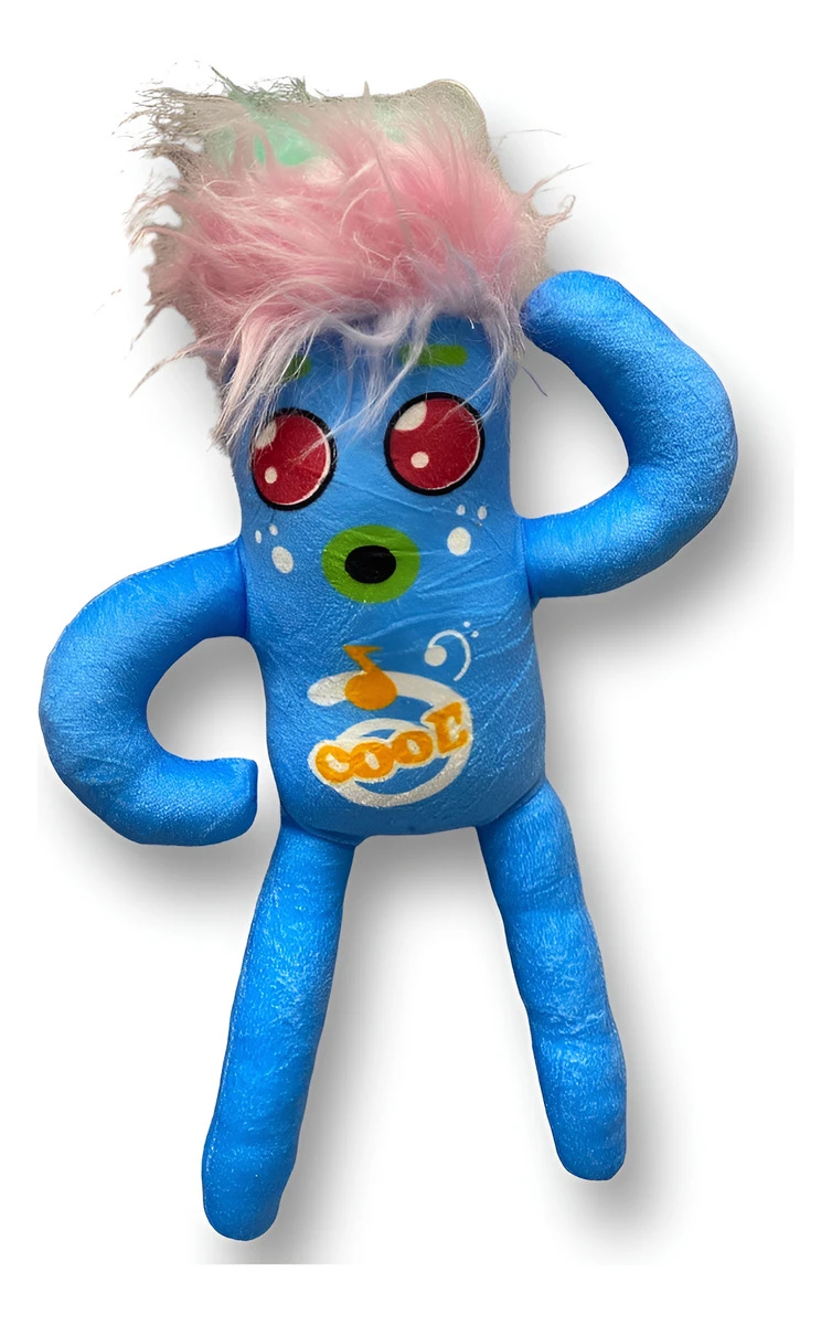 Peluche Mounstro Salchicha Celeste ( Grande ) Mundogeek