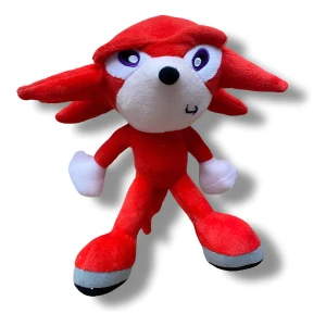 Peluche Mediano De Sonic Knuckles Rojo ( Sonic ) Mundogeek