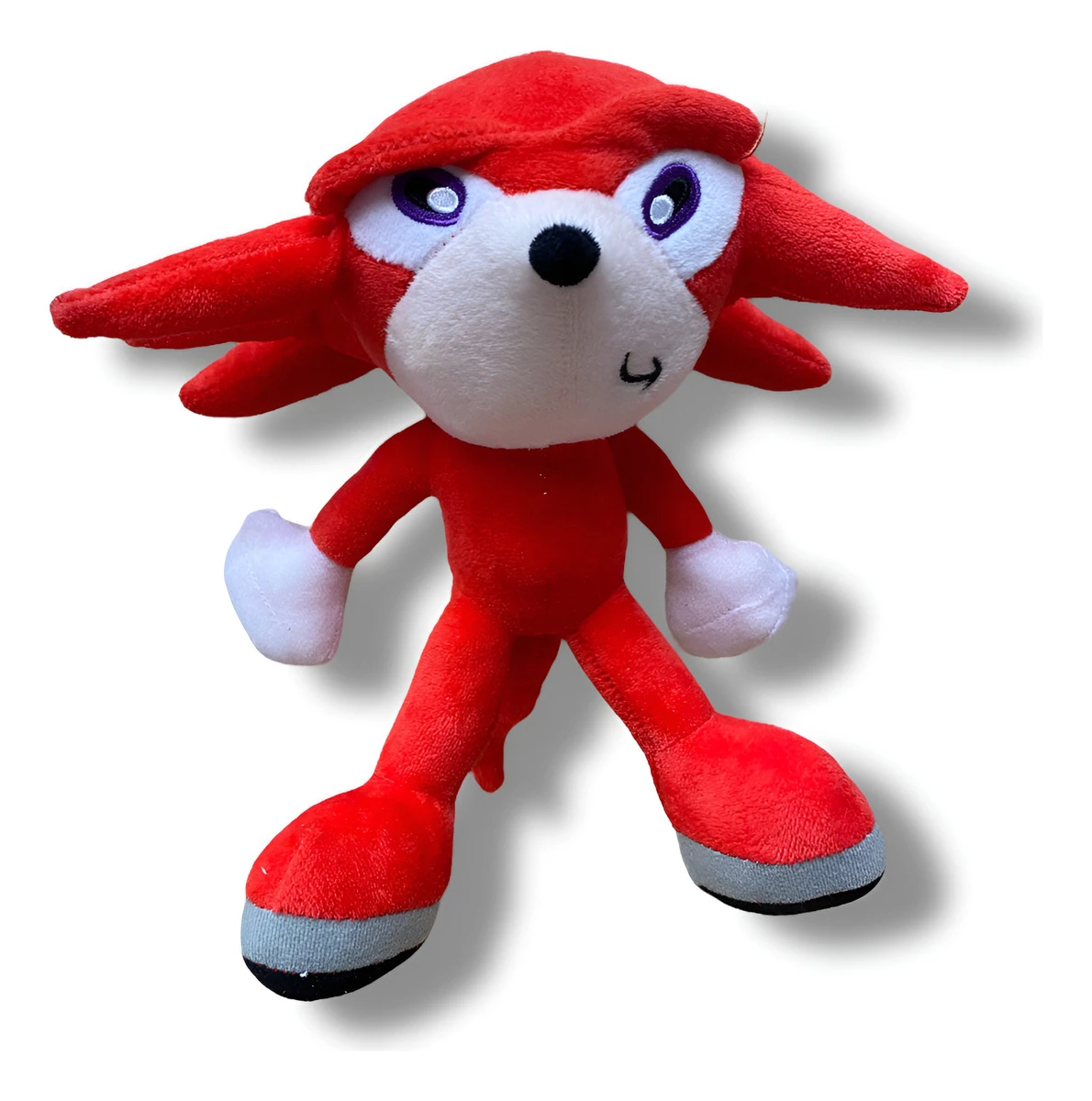 Peluche Mediano De Sonic Knuckles Rojo ( Sonic ) Mundogeek