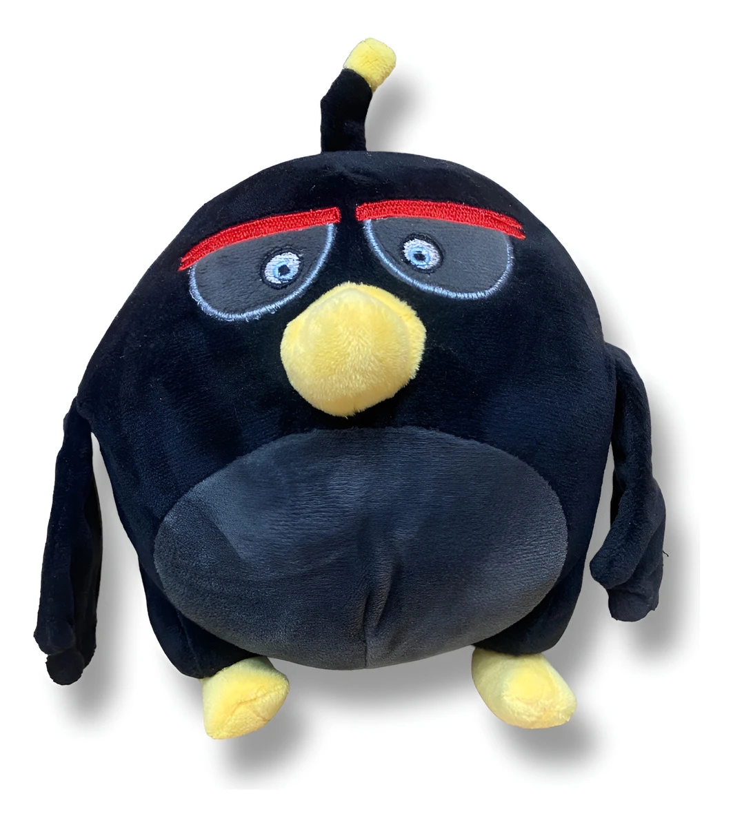 Peluche Bomb Angry Birds Negro ( Mediano )mundogeek