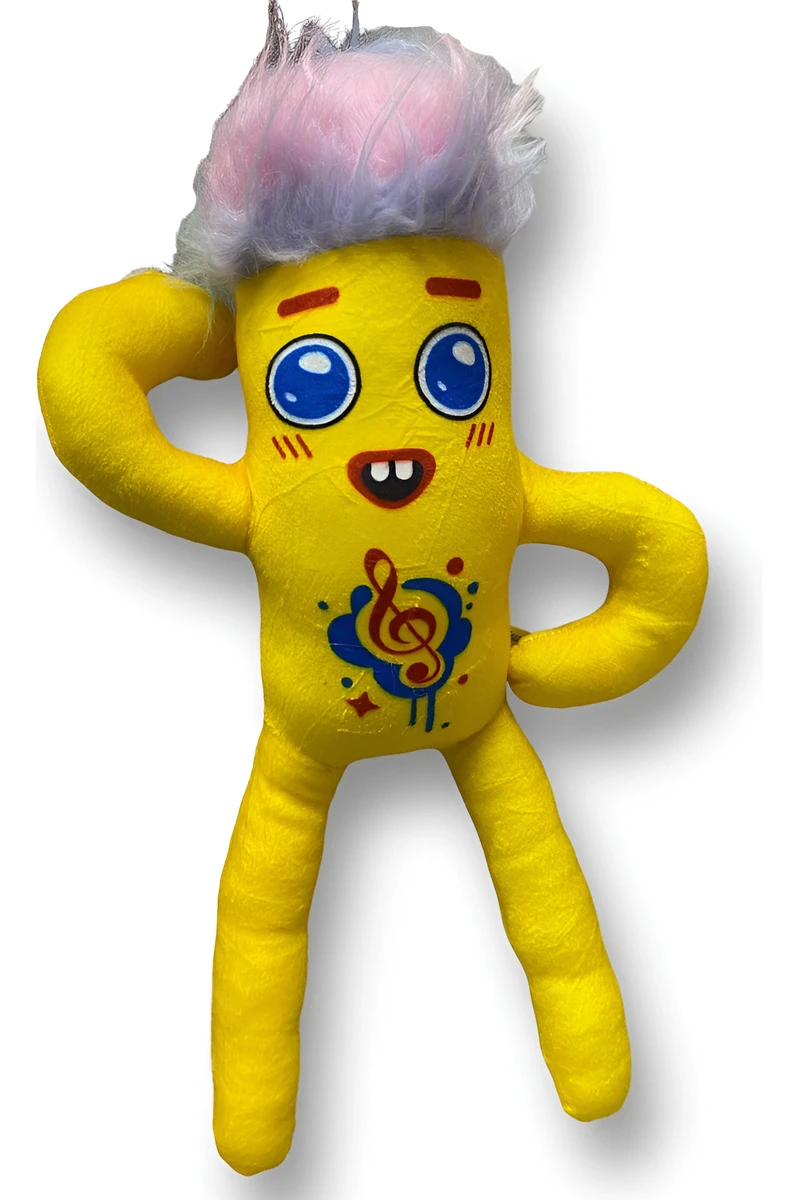 Peluche Mounstro Salchicha Amarillo ( Grande ) Mundogeek
