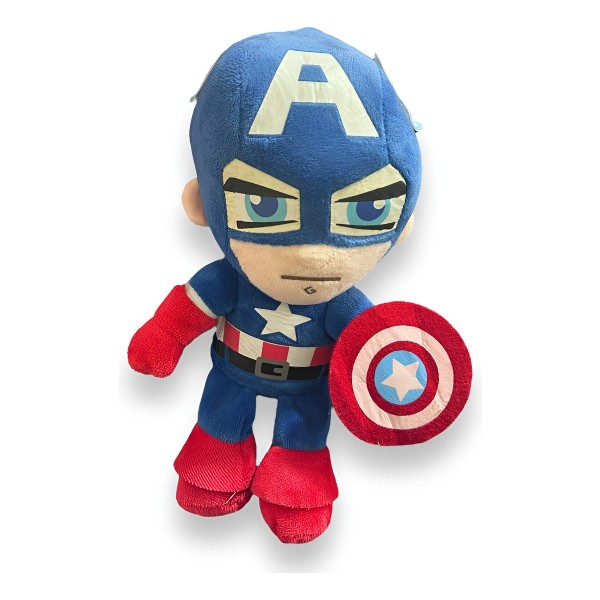 Peluche Mediano Capitan America 25cm Mundogeek