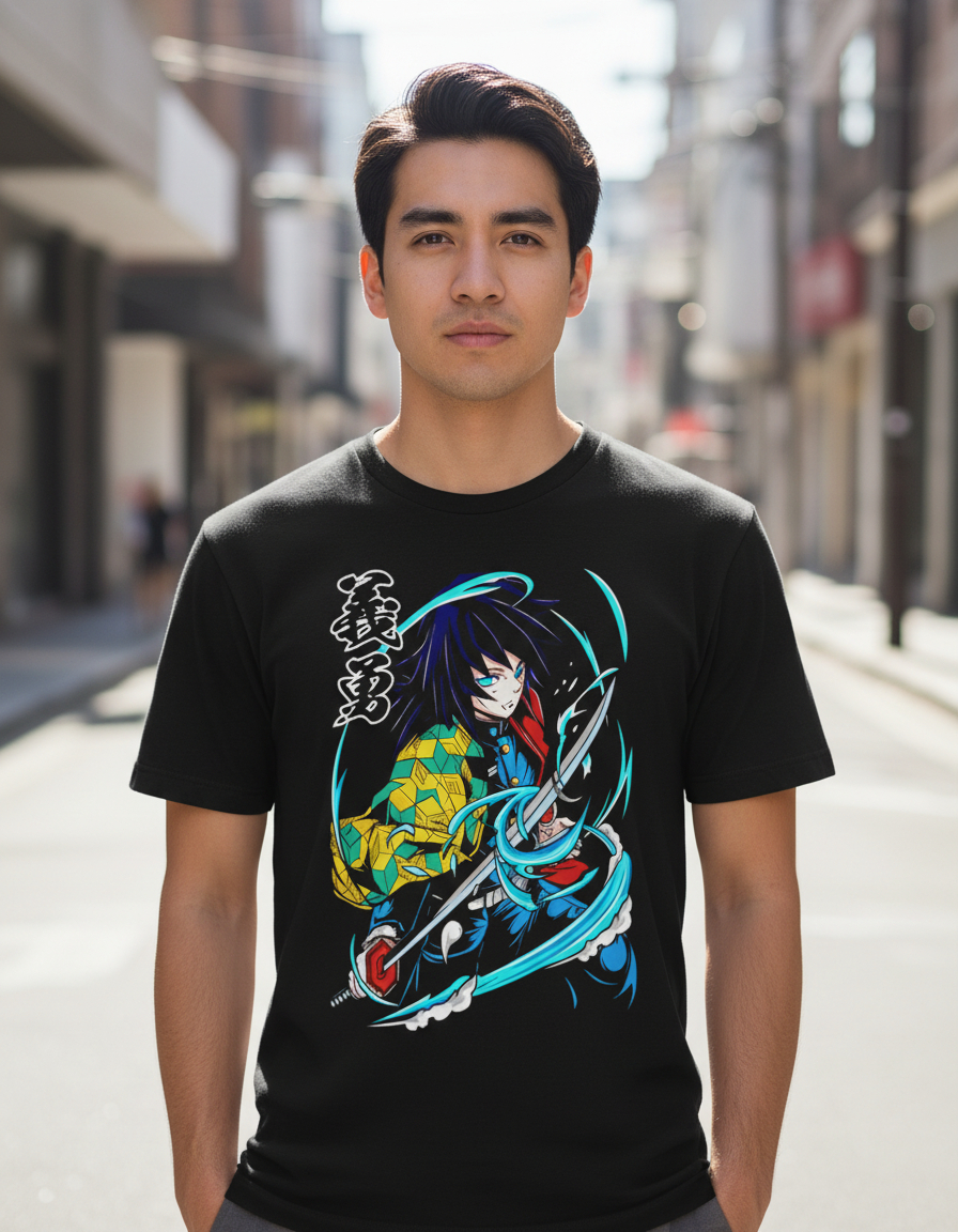 Remera Anime Tomioka Demon Salyer - Imagen 2