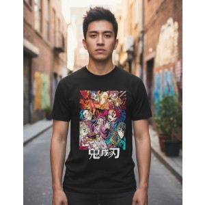 Remera Anime Demon Salyer
