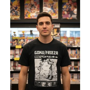 Remera Anime Goku Y Freezer