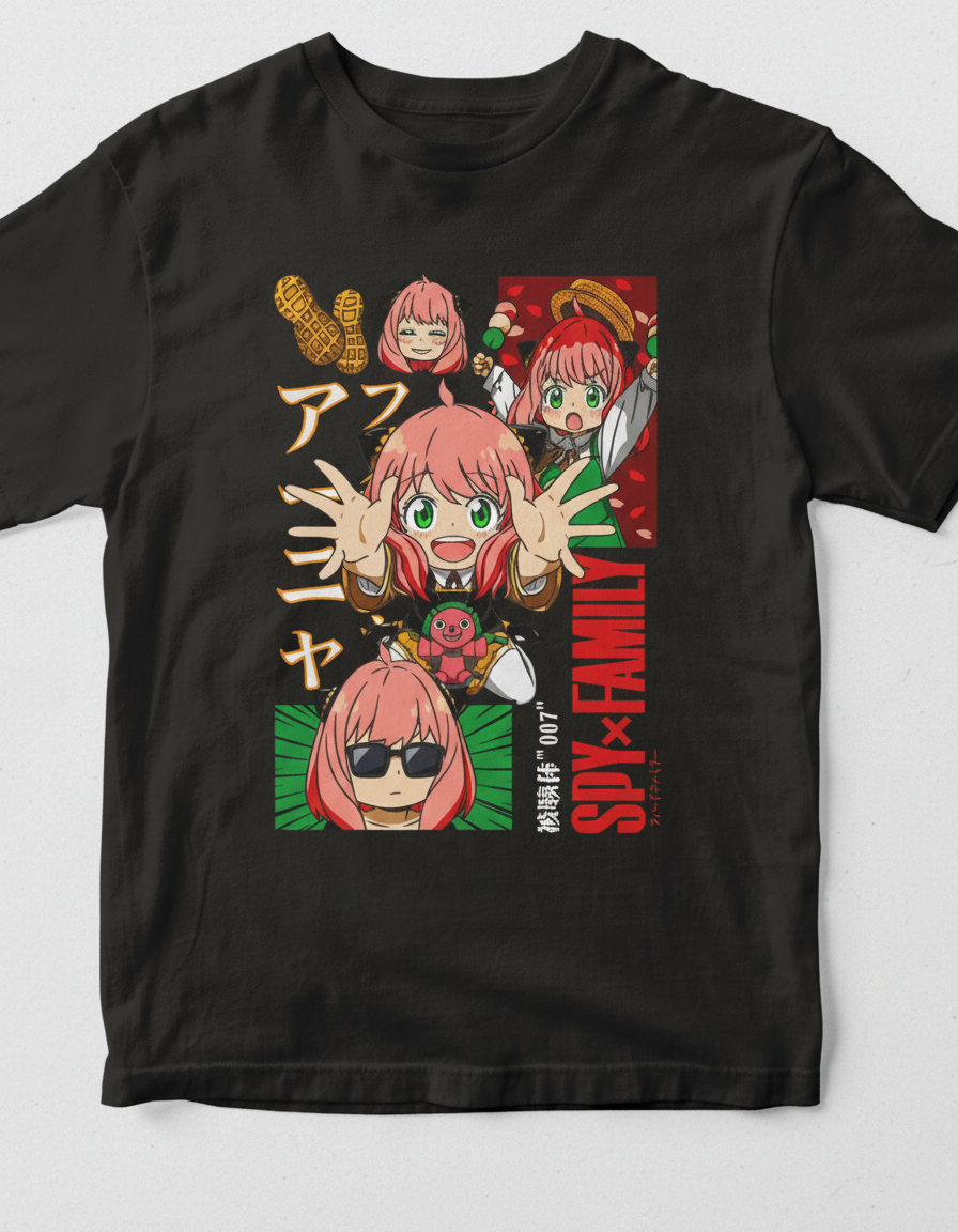 Remera Anime Personaje Anya Spy X Family - Imagen 3