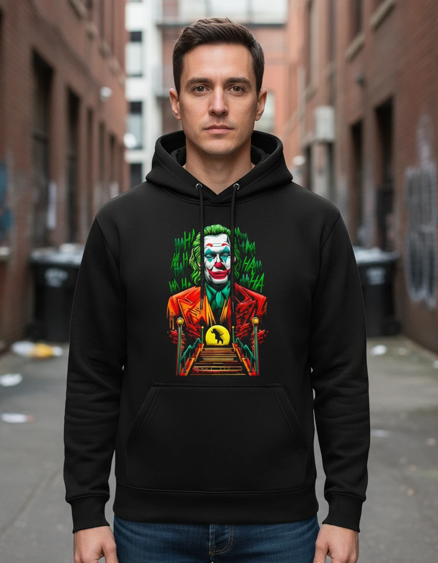 Canguro Con Capucha Joker Dc Mundogeek