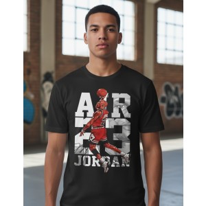 Remera Mundo Geek Jordan Unisex Casual Manga Corta