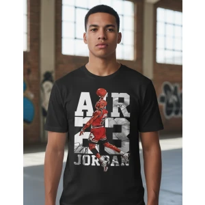 Remera Mundo Geek Jordan Unisex Casual Manga Corta