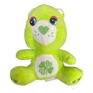 Peluche Mediano Oso Cariñoso Verde Mundogeek