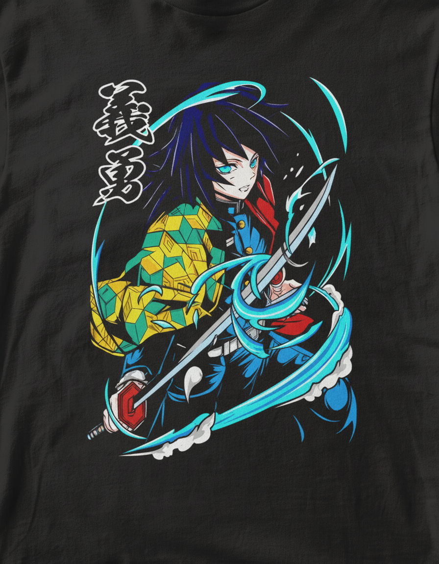 Remera Anime Tomioka Demon Salyer - Imagen 3