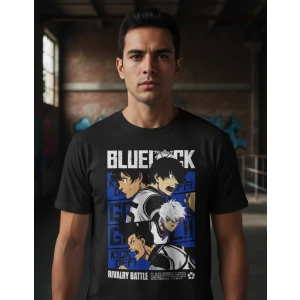 Remera Anime Bluelock Nagi Isagi Chiguiri Barou