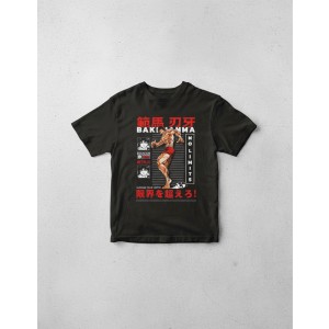 Remera Anime Baki Hanma