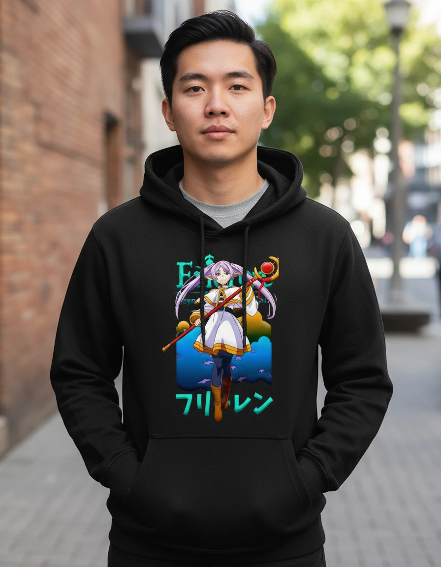 Canguro Con Capucha Anime Soso No Frieren Mundogeek