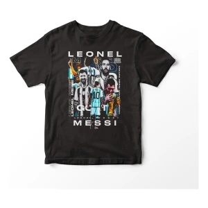 Remera Futbol Messi