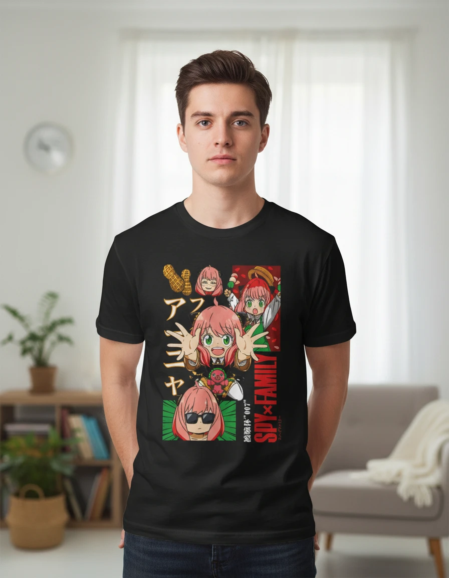 Remera Anime Personaje Anya Spy X Family