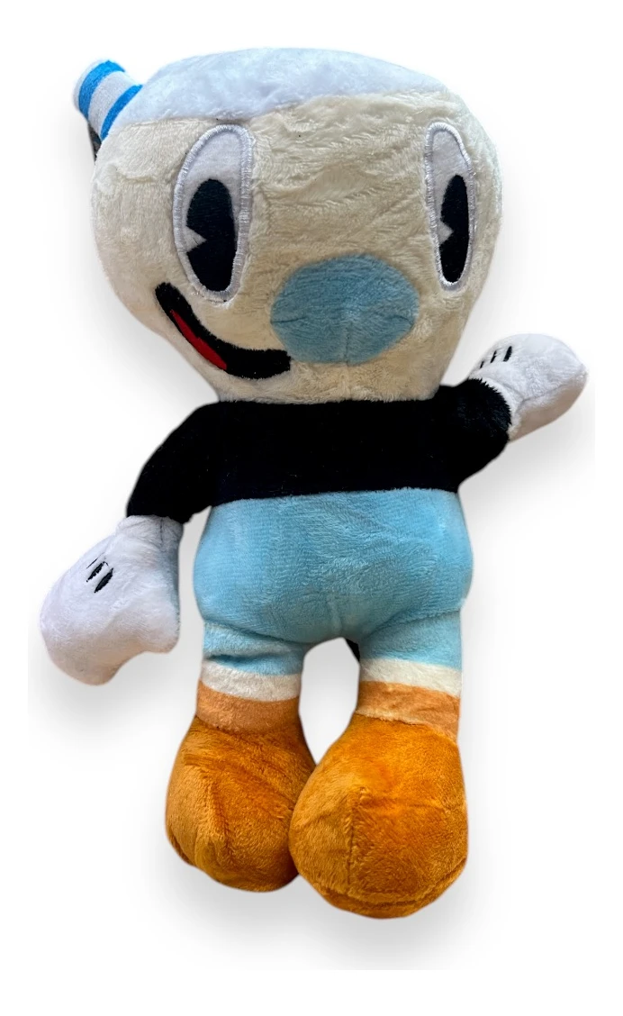 Peluche De Felpa Mugman Cuphead Mundogeek
