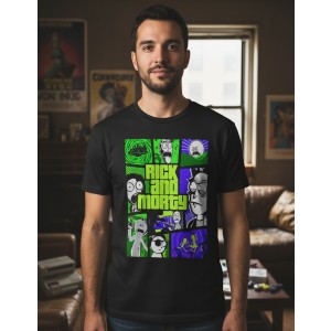 Remera Rick And Morty