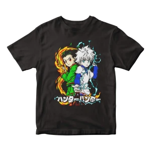 Remera Anime Hunter X Hunter Kilua Gon