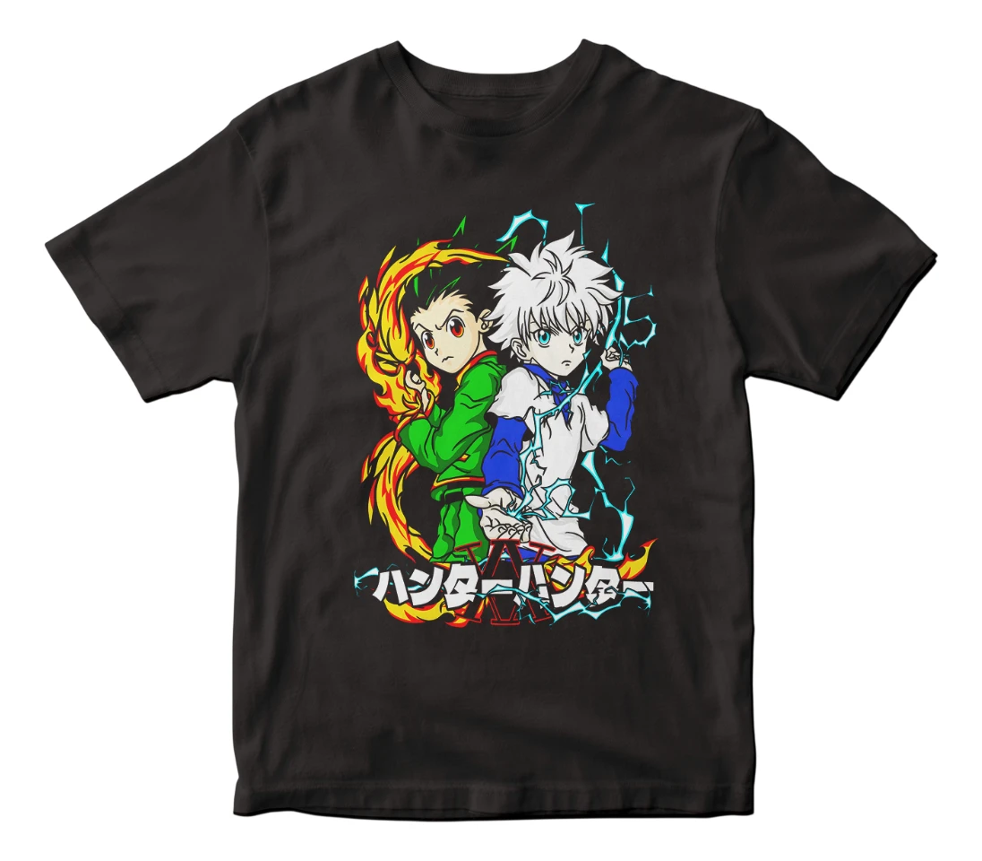 Remera Anime Hunter X Hunter Kilua Gon