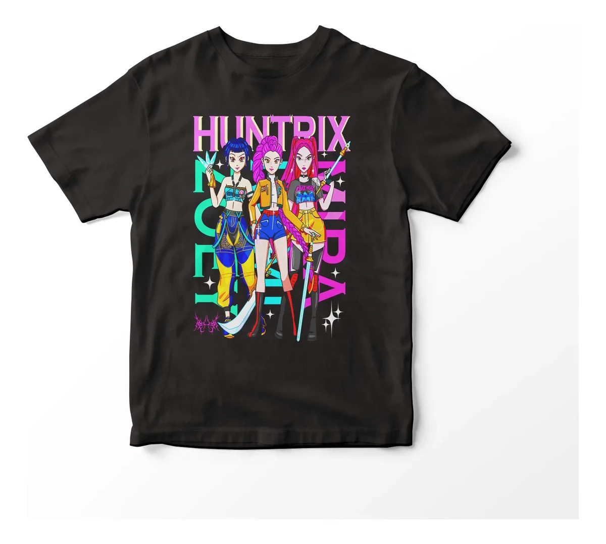 Remera Las Guerreras Kpop Demon Hunter Huntrix