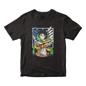 Remera Anime Shingeki No Kyojin Levi Attack On Titan