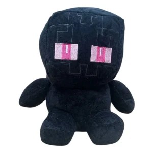 Peluche De Felpa Enderman Sentado Minecraft 20cm