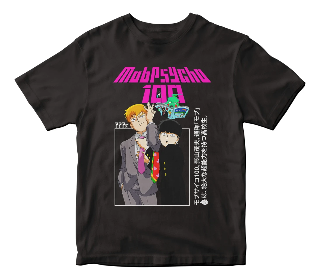 Remera Anime Mob Psycho 100